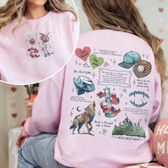 Twilight Saga Inspired Aesthetic Sweatshirt