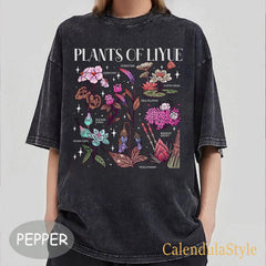 Plants of Liyue Floral Game Lover Tee