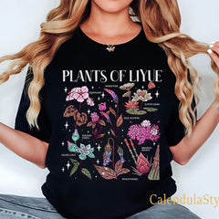 Plants of Liyue Floral Game Lover Tee