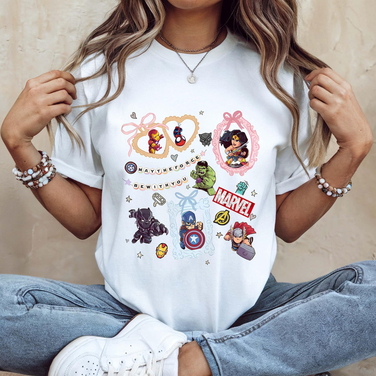 Unisex Avengers Superhero Squad T-Shirt