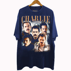 Vintage Charlie Swan Cotton Washed Unisex T-Shirt