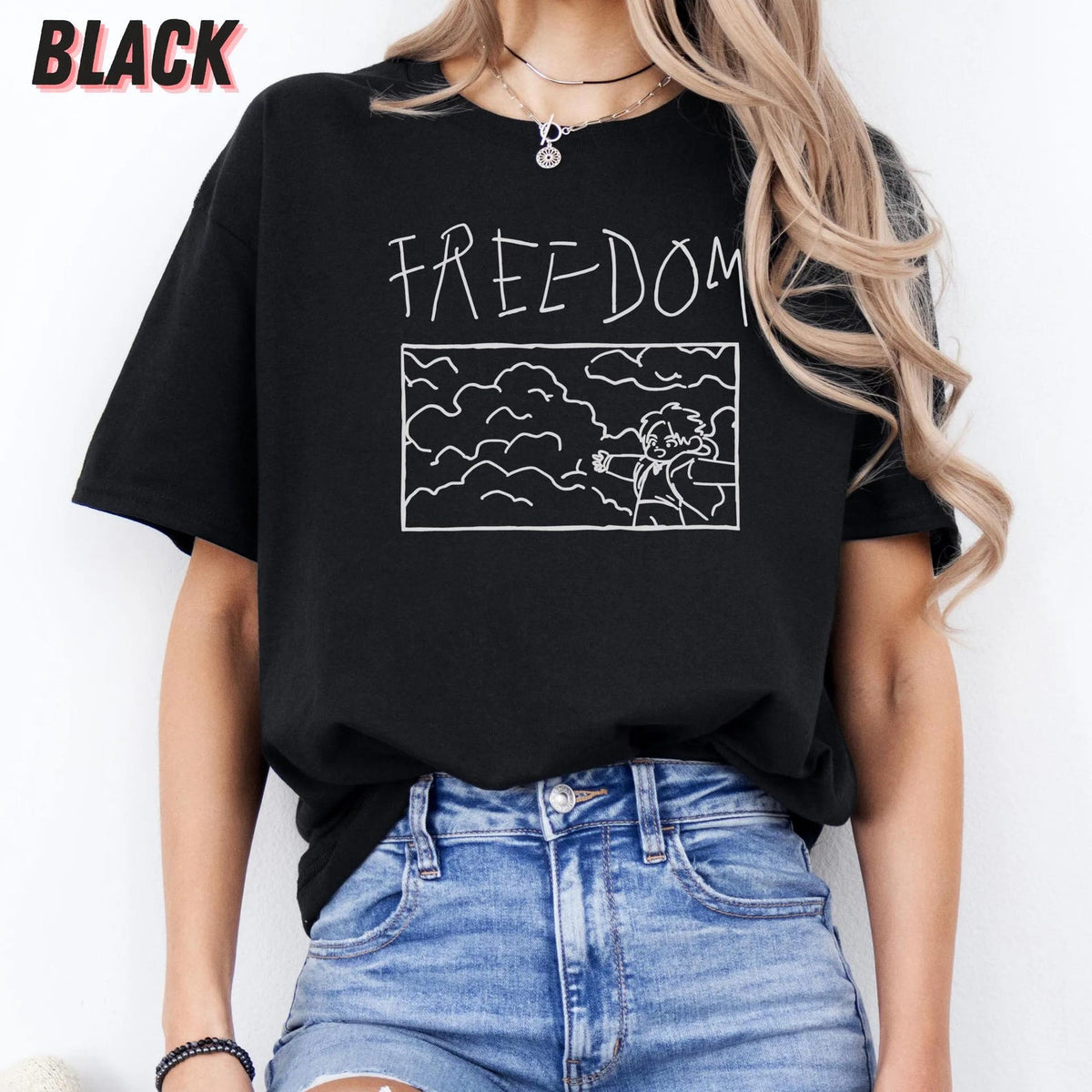 AOT "Freedom" Unisex Anime Tee