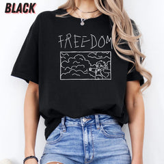 AOT "Freedom" Unisex Anime Tee