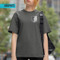 Unisex Eren Yeager Graphic Anime Tee