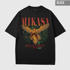 Vintage Mikasa Graphic Anime T-shirt