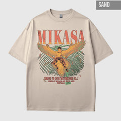 Vintage Mikasa Graphic Anime T-shirt