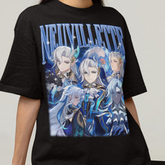 Neuvillette Graphic Gaming T-Shirt