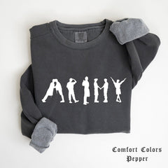 BANGTAN Inspired Army Crewneck Sweatshirt