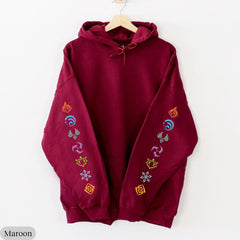 GI Elements Sleeve Print Gamer Hoodie