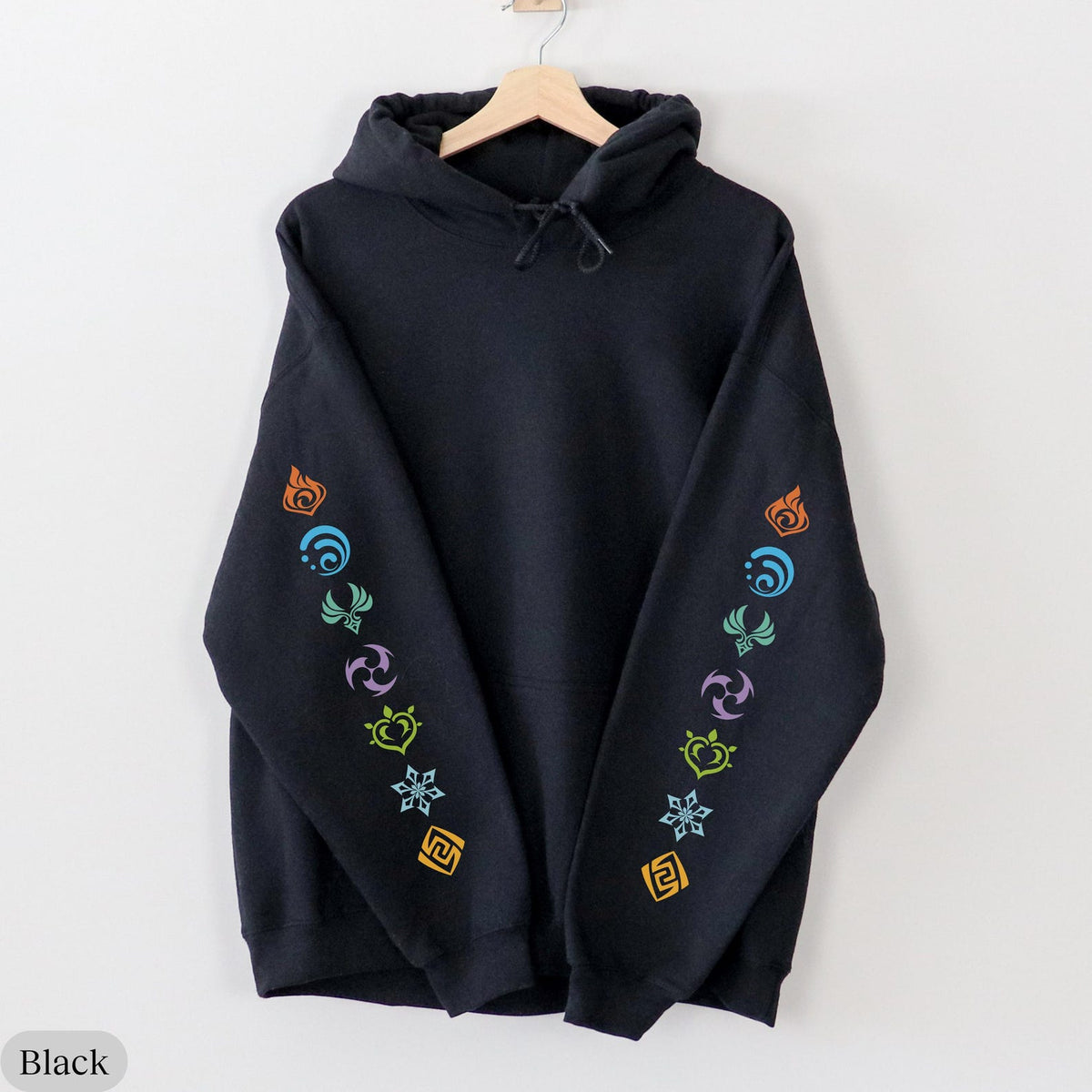 GI Elements Sleeve Print Gamer Hoodie