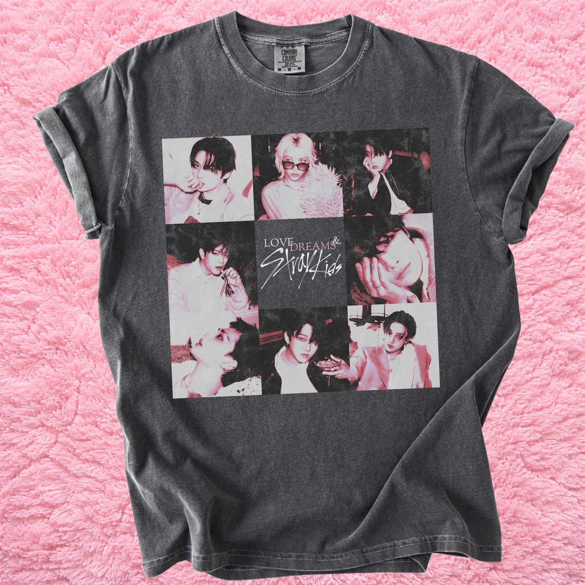 SKZ DO IT Poster Printed Crewneck T-Shirt