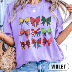 Avengers Inspired Coquette Bow Tee