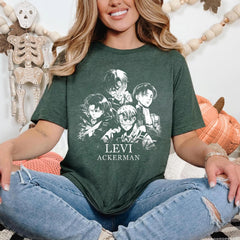 Levi Ackerman Unisex Anime T-shirt