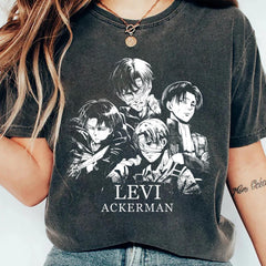Levi Ackerman Unisex Anime T-shirt
