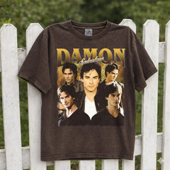 Damon Salvatore Graphic Tee Top