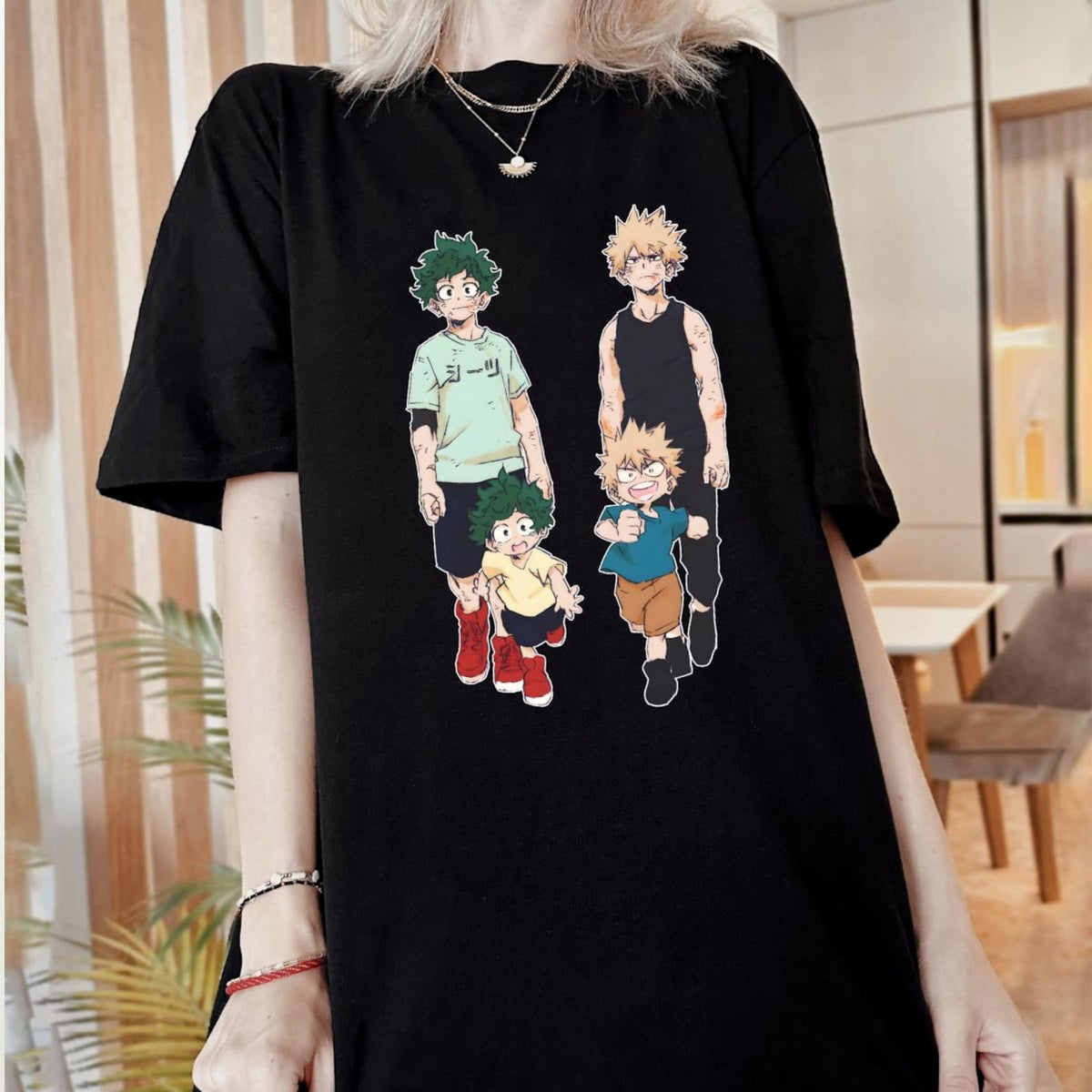 Unisex Bakugou x Izuku T-Shirt Top