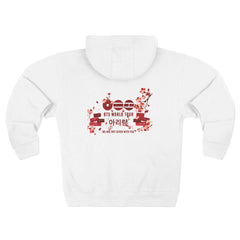 BTS Cherry Bloom Arirang Zipper Hoodie