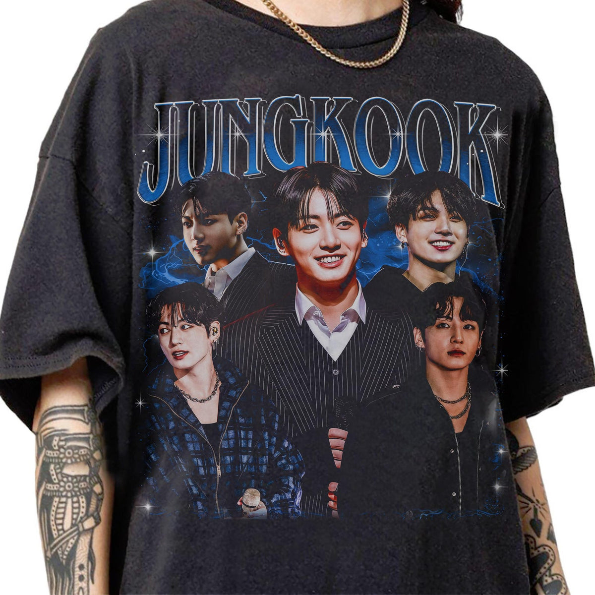 Vintage Jung Kook Collage Unisex T-Shirt