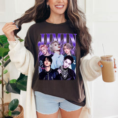 Jimin Graphic Printed Aesthetic Tee