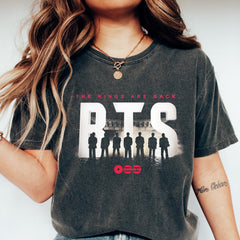 BTS THE KINGS ARE BACK Graphic Tee