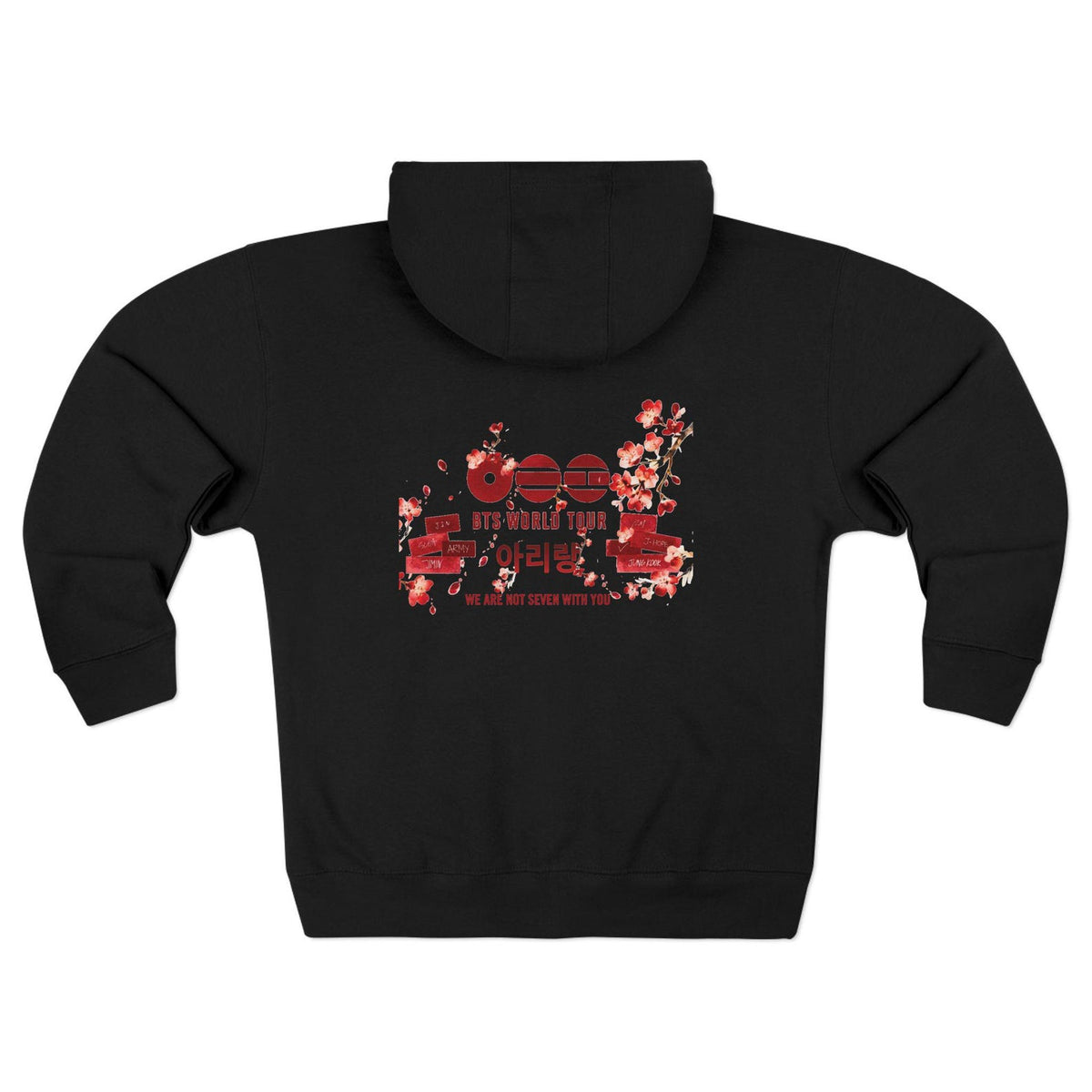 BTS Cherry Bloom Arirang Zipper Hoodie