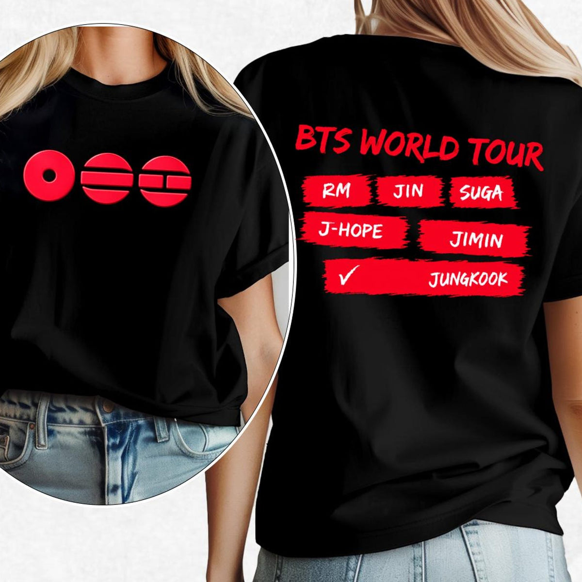 BANGTAN World Tour 2026 Comeback T-shirt Gift