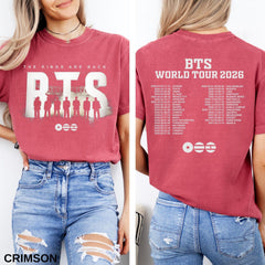 THE KINGS ARE BACK BANGTAN World Tour Tee