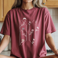 BANGTAN Floral Monogram T-Shirt