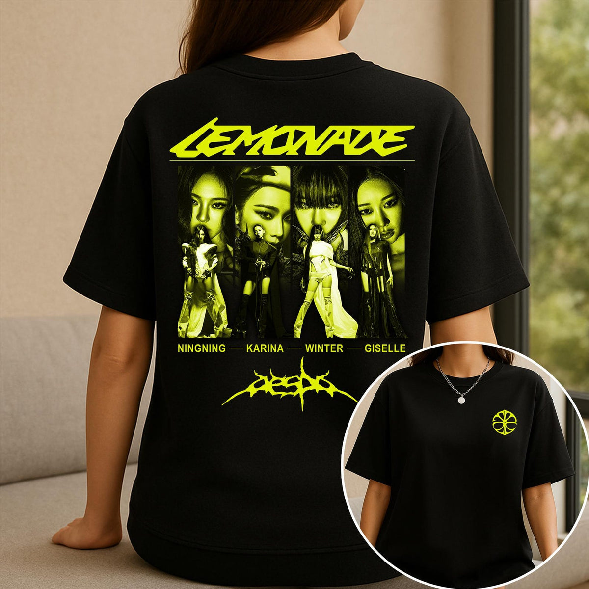 AE Lemonade Poster Monogram T-shirt Top