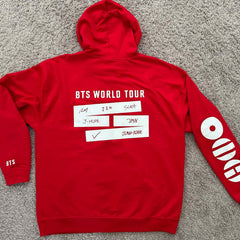 BANGTAN Arirang World Tour Zip Up Hoodie
