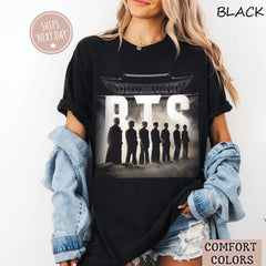 BANGTAN World Tour Group Poster T-shirt