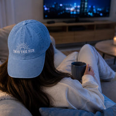 Into The Sun Embroidery Baseball Cap