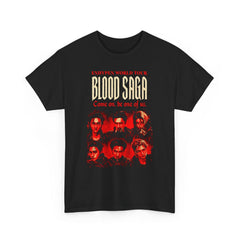EN- Blood Saga Poster T-Shirt Top