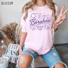 Borahae Army Inspired Aesthetic T-Shirt