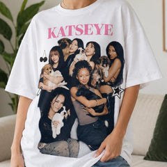 Katseye Group Puppy Graphic Tee