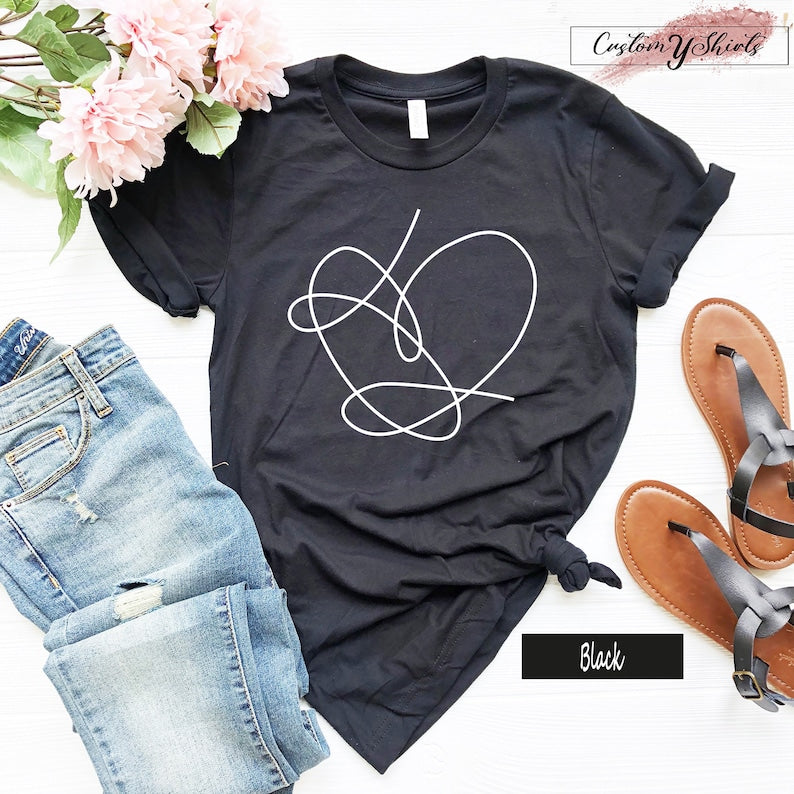 Women's Love Yourself Heart Sweatshirt
