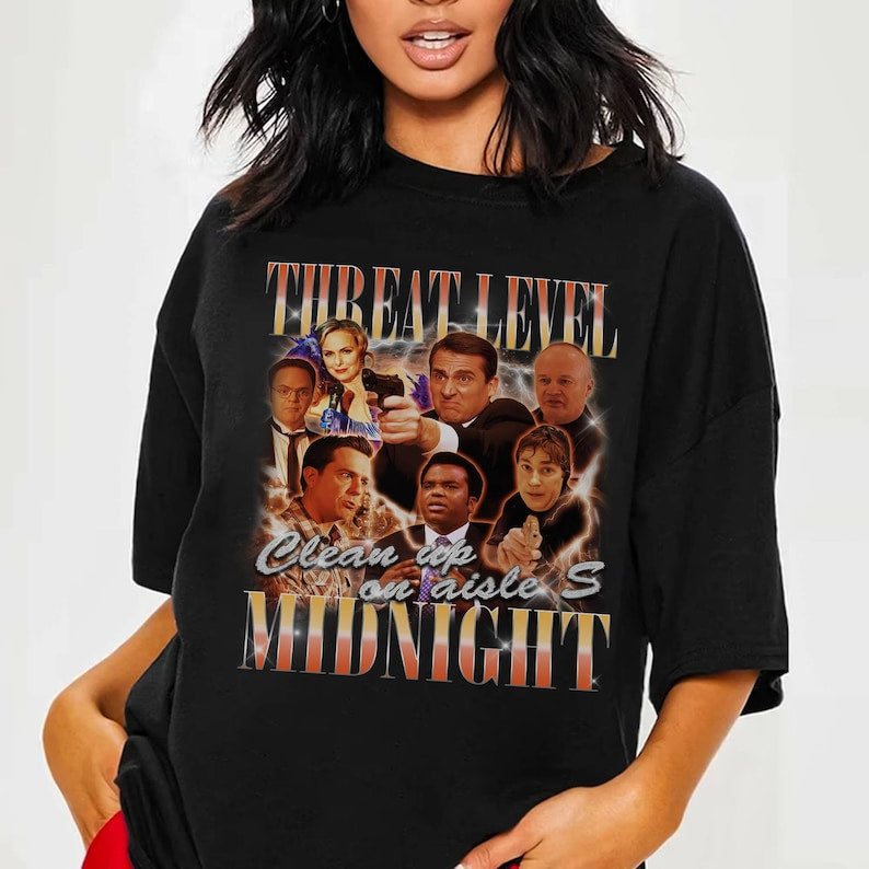 The Office Threat Level Midnight T-Shirt