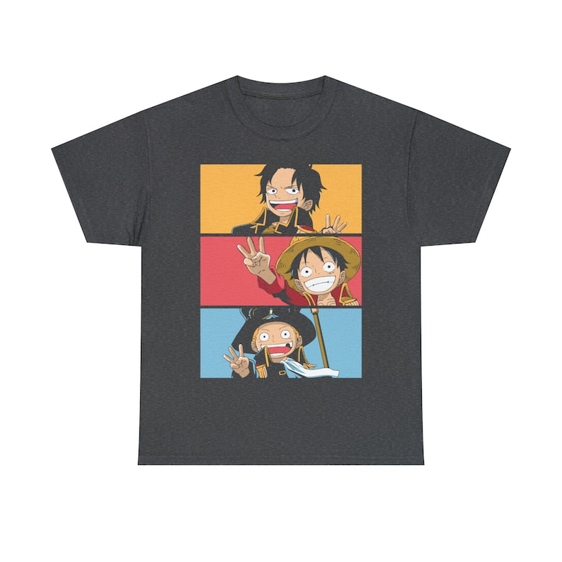 Luffy Anime Straw Hat Unisex Tee
