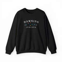 HAWKINS INDIANA Crewneck Stranger Sweatshirt