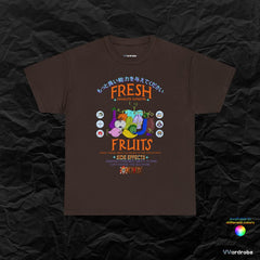 Devil Fruits Anime Cotton T-shirt