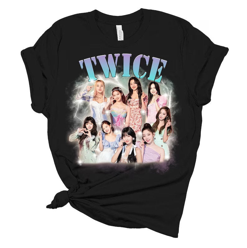 Twice Group Graphic Print Tee