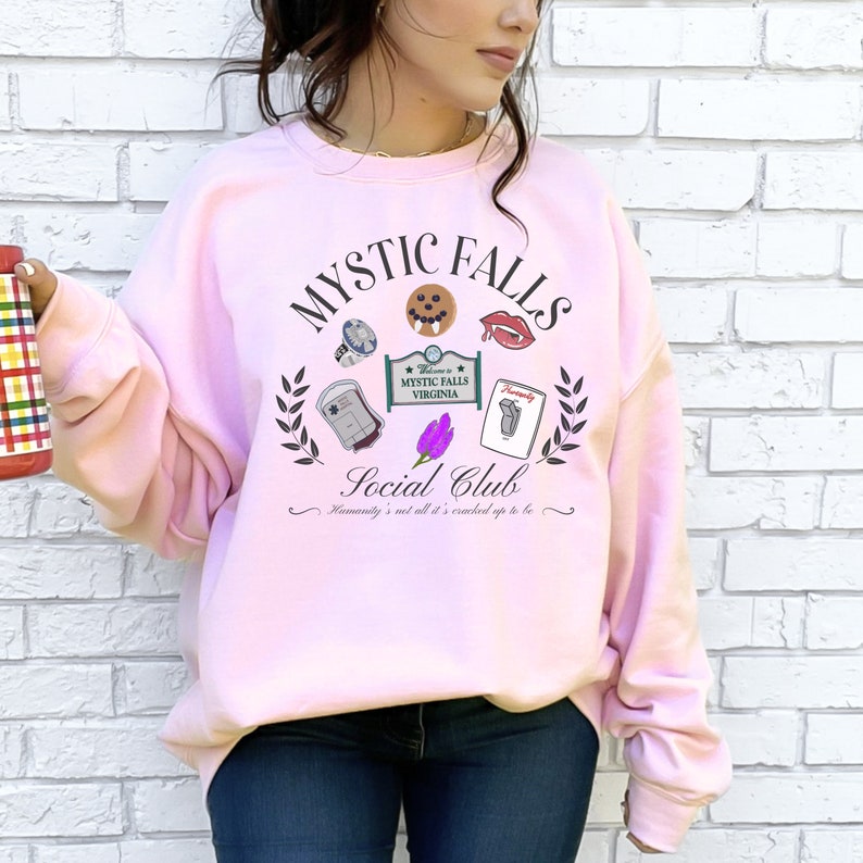 Mystic Falls Social Club Sweatshirt