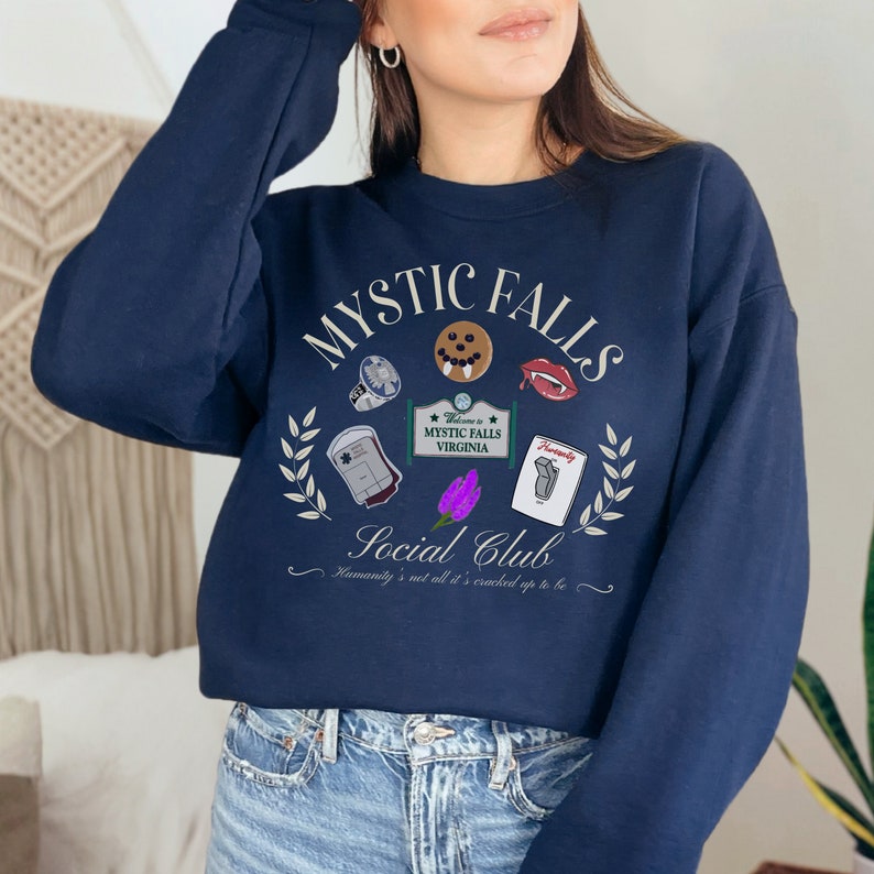 Mystic Falls Social Club Sweatshirt