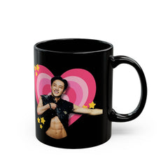 Bang Chan Abs Black Mug