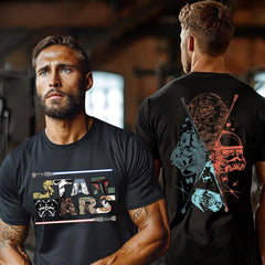 Darth Vader Lightsaber Retro T-Shirt