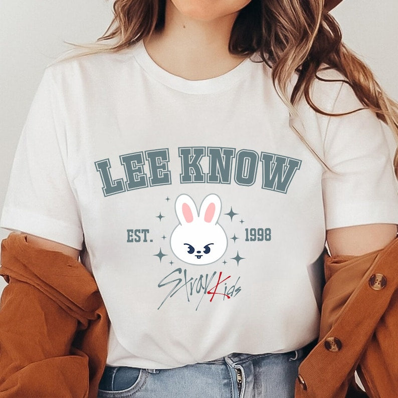 Cute Kpop Member Graphic Print Sweatshirt