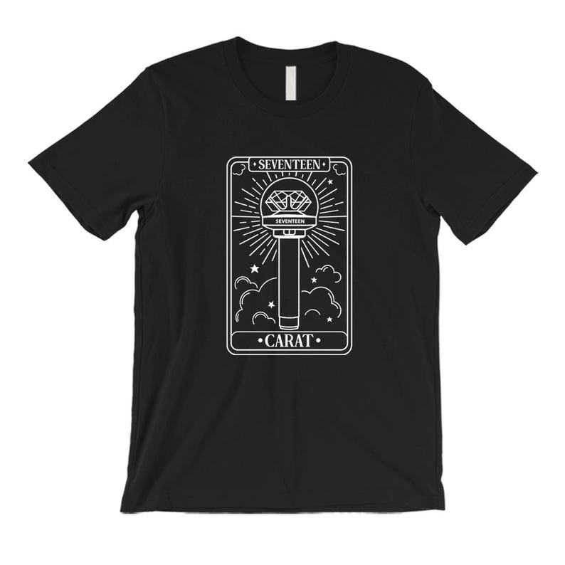 Seventeen Lightstick Tarot Unisex Cotton Tee