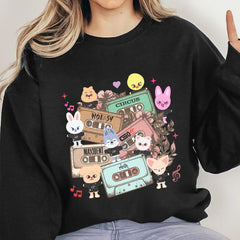 SKZ Characters Crew Neck Sweatshirt