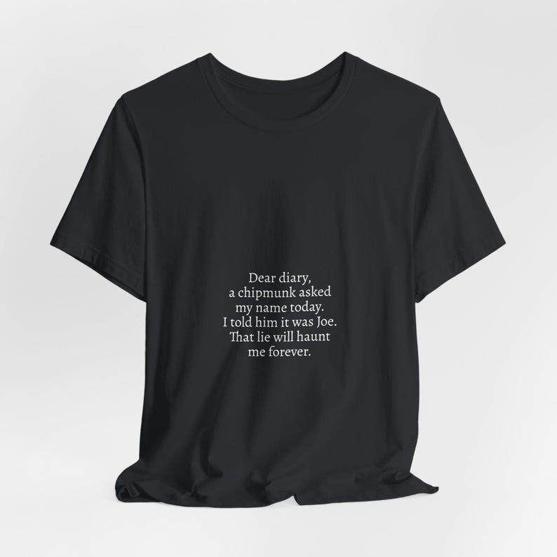 Damon Salvatore Funny Quote A Chipmunk Asked My Name Today T-shirt