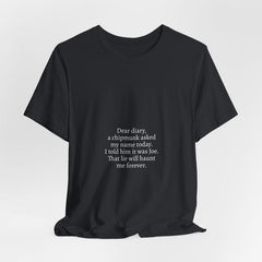 Damon Salvatore Funny Quote A Chipmunk Asked My Name Today T-shirt